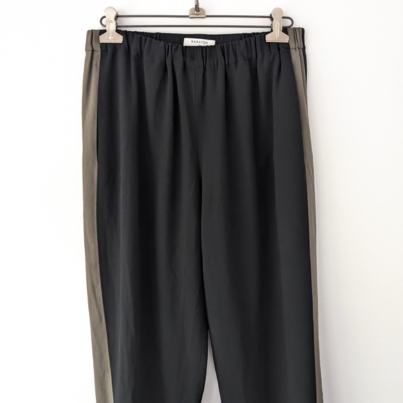 Aritzia Babaton Pull On Pants With Side Stripe In Size S - Picture 2 of 6